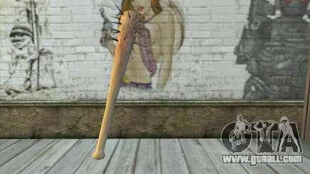 A spiked bat for GTA San Andreas