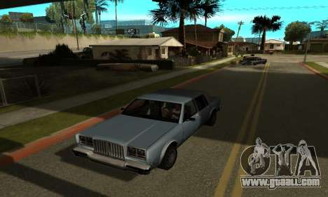 Shadows in the style of RAGE for GTA San Andreas