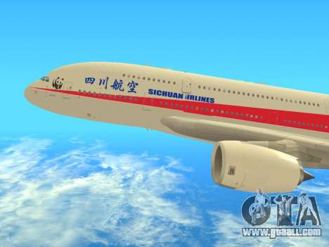 Airbus  A380-800 Sichuan Airlines for GTA San Andreas