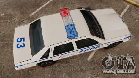 GTA SA Police Cruiser LCPD [ELS] for GTA 4
