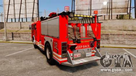 Fire Truck v1.4A LSFD [ELS] for GTA 4