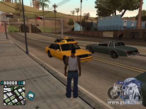 C-HUD Rifa in Ghetto for GTA San Andreas