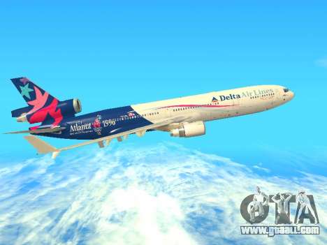McDonnell Douglas MD-11 Delta Airlines for GTA San Andreas