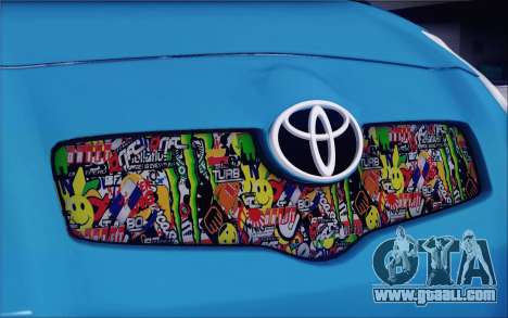 Toyota Yaris Hellaflush Young Child for GTA San Andreas