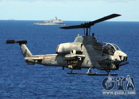 AH-1W Super Cobra for GTA San Andreas