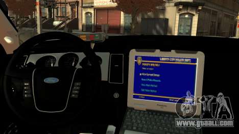 Ford Police Interceptor LCPD 2013 [ELS] for GTA 4