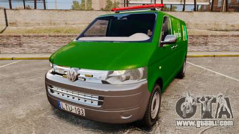 Volkswagen Transporter T5 Hungarian Post [ELS] for GTA 4