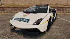 Lamborghini Gallardo Hungarian Police [ELS] for GTA 4