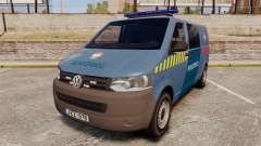 Volkswagen Transporter T5 Hungarian Police [ELS] for GTA 4