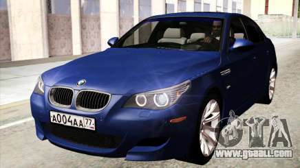 BMW M5 E60 2010 for GTA San Andreas