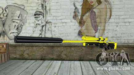 Yellow Sniper Rifle for GTA San Andreas