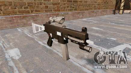 The submachine gun UMP45 for GTA 4