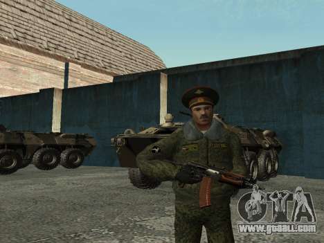 Lieutenant-Colonel of the Internal troops for GTA San Andreas