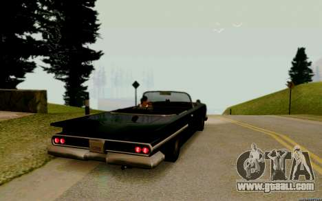 Voodoo Convertible (version with headlights) for GTA San Andreas