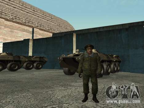 Lieutenant-Colonel of the Internal troops for GTA San Andreas