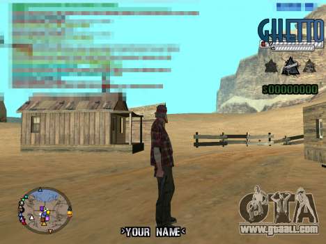 C-Hud Ghetto for GTA San Andreas