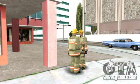 Realistic fire station in Los Santos for GTA San Andreas