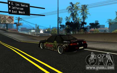 Nissan Silvia S14 Monster Energy KENDA Tire for GTA San Andreas
