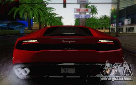 Lamborghini Huracan 2013 for GTA San Andreas