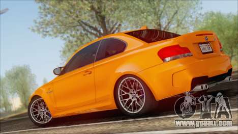 BMW 1M 2011 for GTA San Andreas