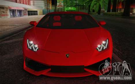 Lamborghini Huracan 2013 for GTA San Andreas