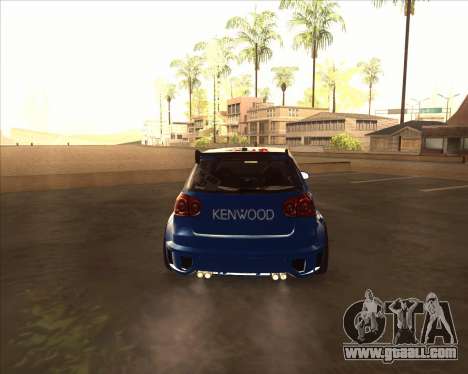 Volkswagen Golf из NFS Most Wanted for GTA San Andreas