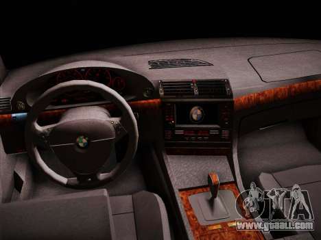 BMW 730d E38 1999 for GTA San Andreas