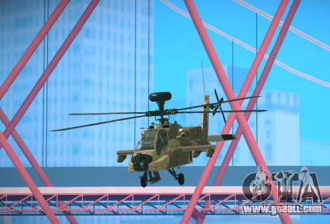 AH-64 Longbow Apache for GTA San Andreas
