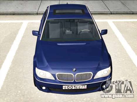 BMW 760Li for GTA San Andreas