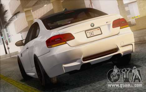 BMW M3 E92 2008 for GTA San Andreas