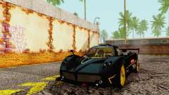 Pagani Zonda Type R Black for GTA San Andreas