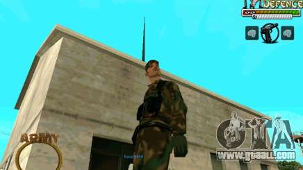 C-HUD Army for GTA San Andreas