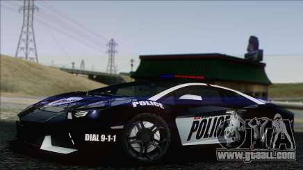 Lamborghini Aventador LP 700-4 Police for GTA San Andreas