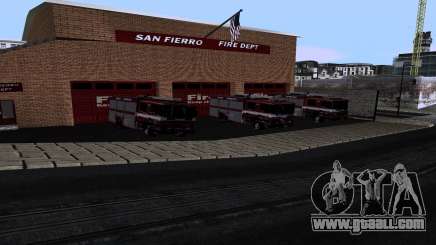 Updated San Fierro Fire Dept for GTA San Andreas