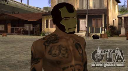 Mask Iron Man for CJ for GTA San Andreas