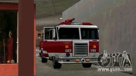 Realistic fire station in Los Santos for GTA San Andreas