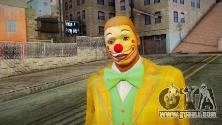 The clown from GTA 5 for GTA San Andreas