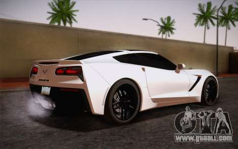 Chevrolet Corvette Stingray C7 2014 for GTA San Andreas