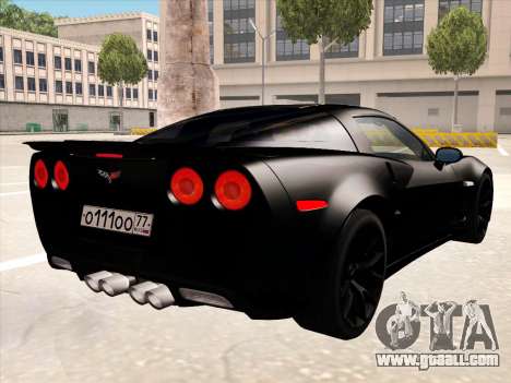 Chevrolet Corvette Grand Sport for GTA San Andreas