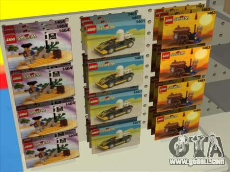 The LEGO shop for GTA San Andreas