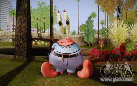 Mr. Crabs for GTA San Andreas