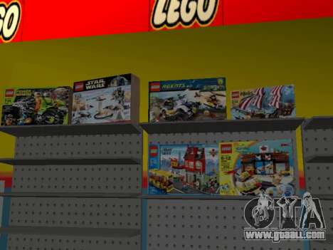 The LEGO shop for GTA San Andreas