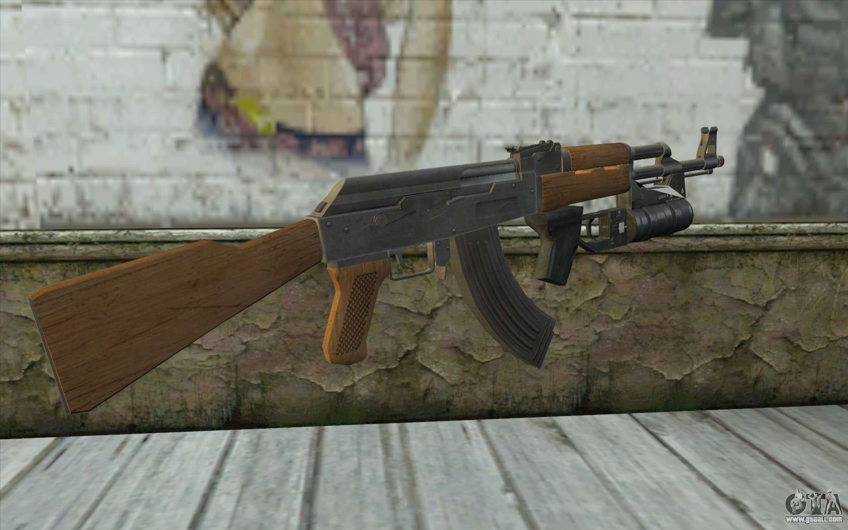 AK47 with GP-25 for GTA San Andreas
