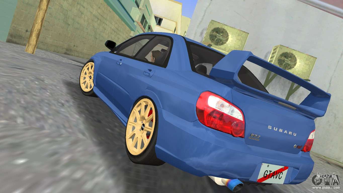 Subaru Impreza WRX STI 2005 седан for GTA Vice City