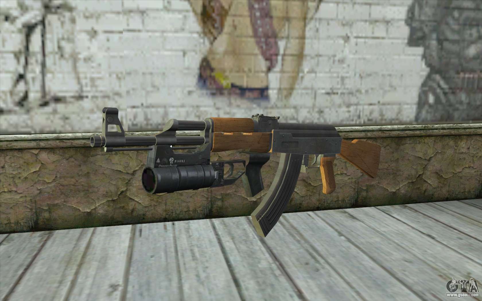 AK47 with GP-25 for GTA San Andreas