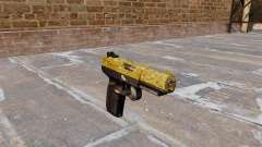 Gun FN Five seveN Gold for GTA 4