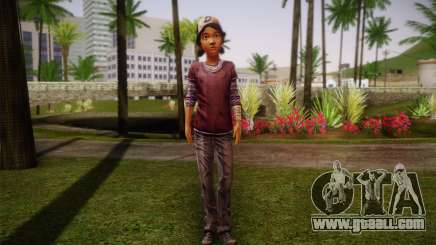 Clementine из The Walking Dead for GTA San Andreas