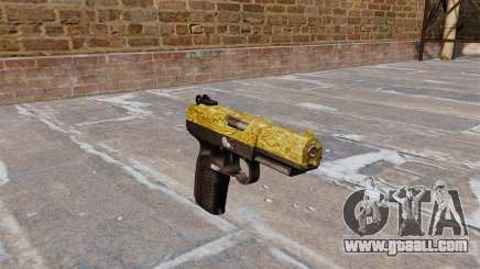 Gun FN Five seveN Gold for GTA 4
