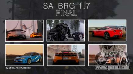 SA Beautiful Realistic Graphics 1.7 Final for GTA San Andreas