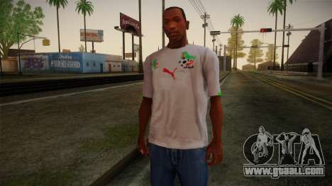Algerian Football T-Shirt for GTA San Andreas